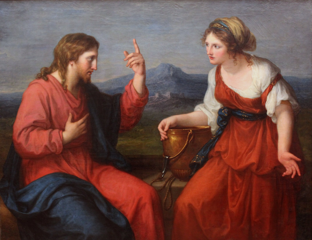 Jezus en de Samaritaanse vrouw (Johannes, hoofdstuk 4) in toneelvorm