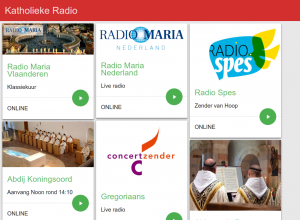 Katholieke Radio-tablet