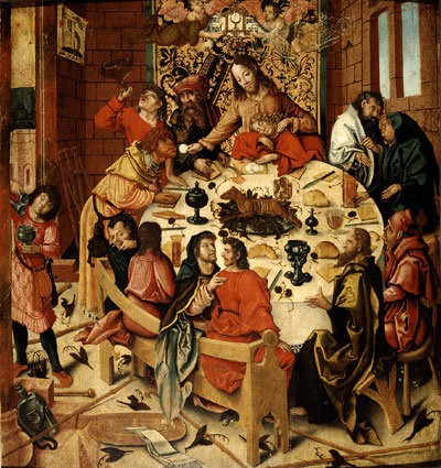 Jerg Ratgeb, Het Laatste Avondmaal, ca. 1505/10, Museum Boijmans van Beuningen, Rotterdam