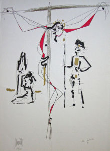Jean Cocteau/Raymond Moretti Serigraph