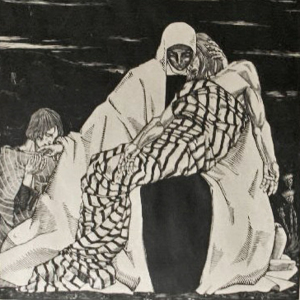 Wiktoria Gorynska Woodcut